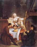 Pietro Longhi The Polenta china oil painting reproduction